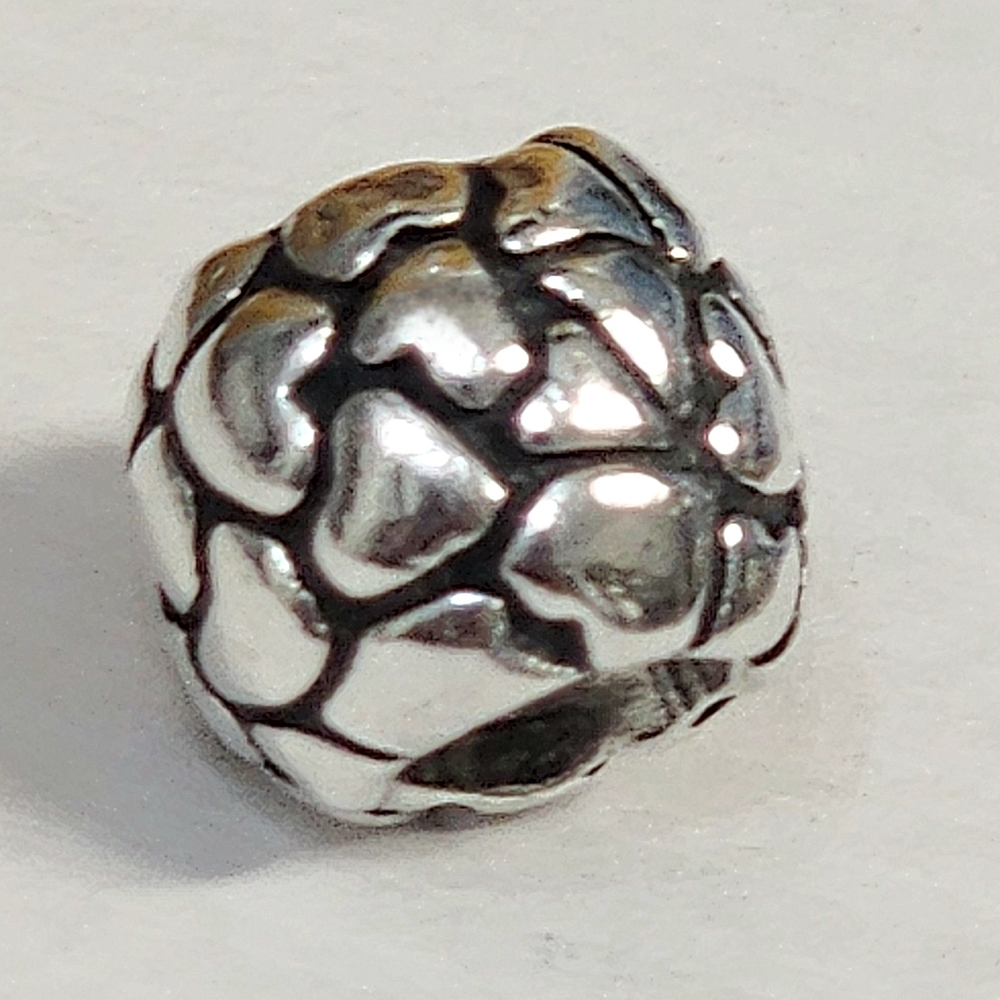 Authentic Pandora Hearts Sterling Silver Charm